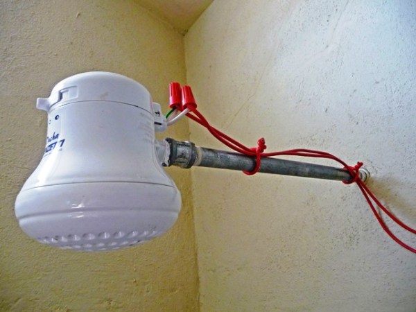 Hot water in Guatemala