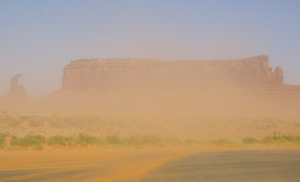 Monument Valley Dust Storm