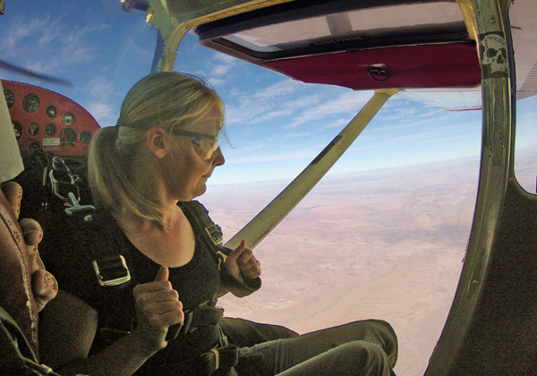 Skydive, First Jump, Moab, Tandem, Adventure Travel