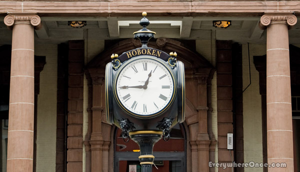 Hoboken New Jersey Clock