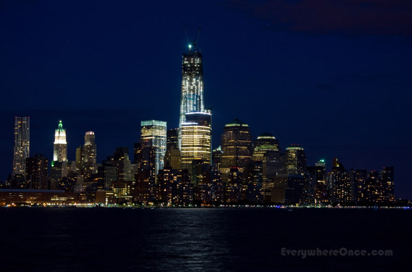 Lower Manhattan Nighttime Skyline Lower Manhattan Nighttime Skyline