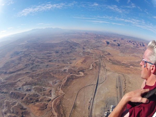 Skydive moab view