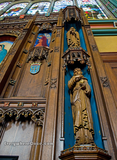 Cathedral of the Madeleine Woodwork