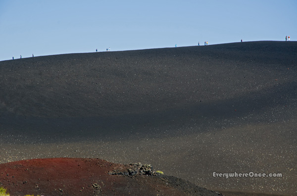 Craters of the Moon Inferno Cone Landscape Climb