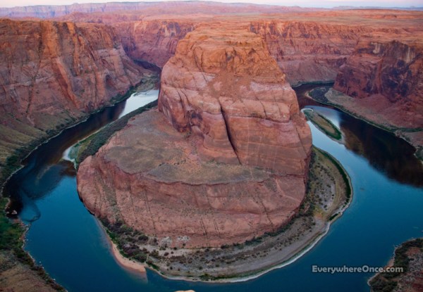 Horseshoe Bend, Colorado River, Page, Arizona, Landscape, Canyon