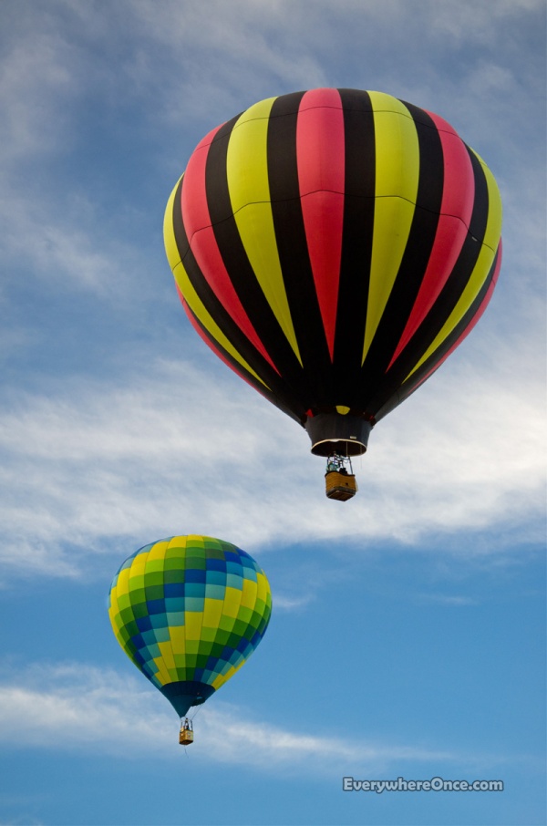 Yuma Balloon Festival Balloons in Flight