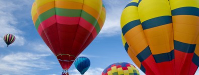 Yuma Balloon Festival Balloons in Flight
