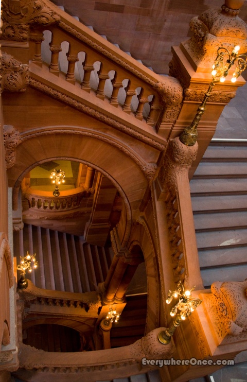 New York State Capitol Great Western Staircase 3