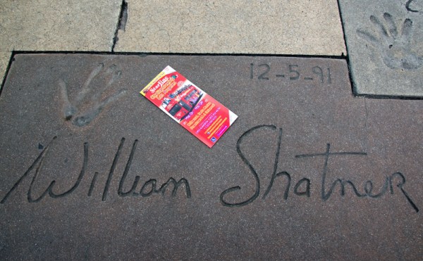 William Shatner Signature Chinese Theater Hollywood