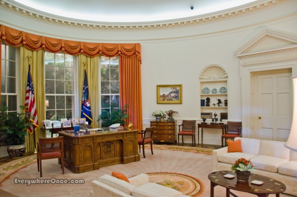 Ronald Reagan Library Oval Office