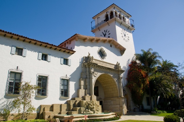 Santa Barbara Courthouse Exterior