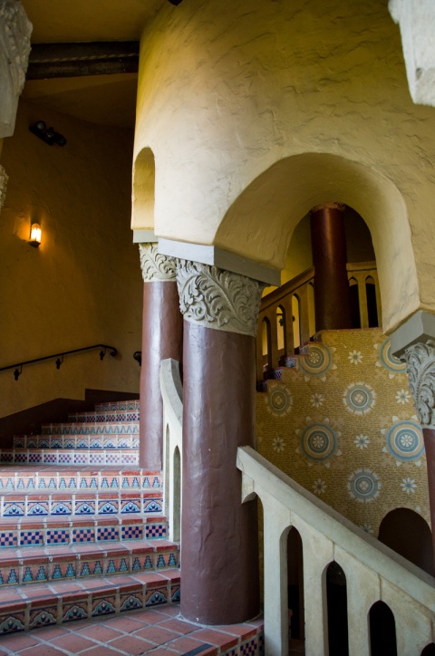 Santa Barbara Courthouse Spiral Stairs