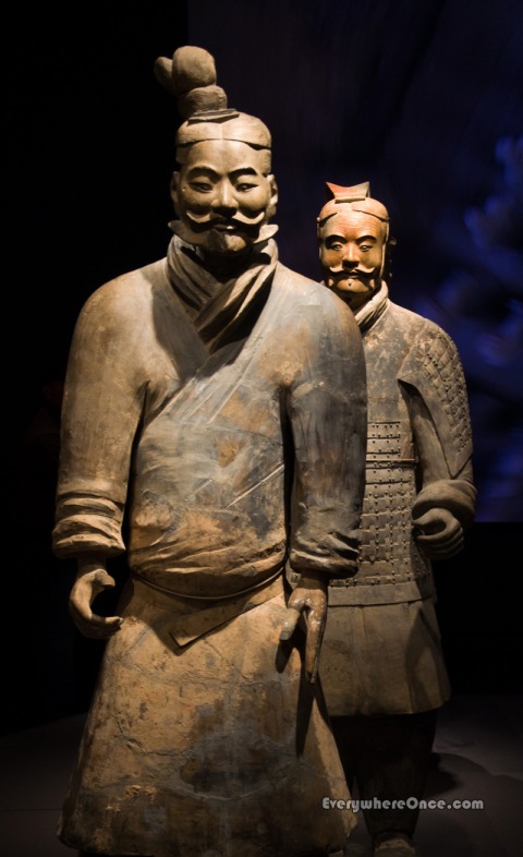 Terracotta Army Warrior and Armored General