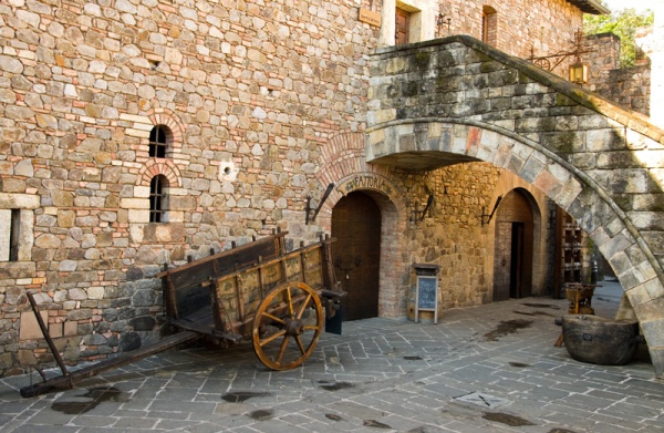 Castello di Amorosa Courtyard