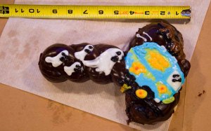 Voodoo Cock and Balls Doughnut