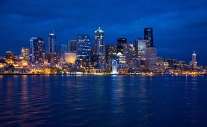 Seattle Skyline at Night