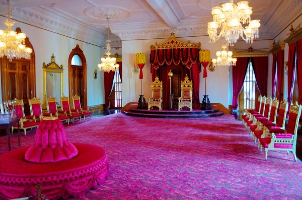Iolani Palace Throne Room Honolulu Hawaii