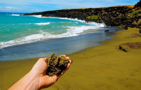 Papakolea Green Sand Beach Hawaii, Big Island