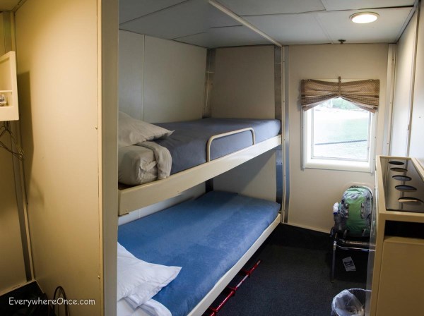 Alaskan Marine Highway Sleeping Berth