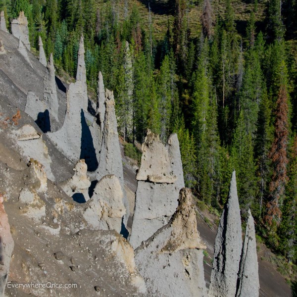 The Pinnacles Crater Lake National Park