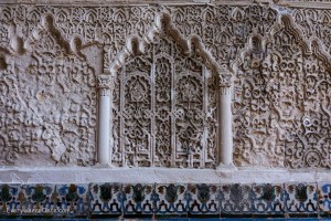 Seville Alcazar Plaster Work in the Hall of Justice