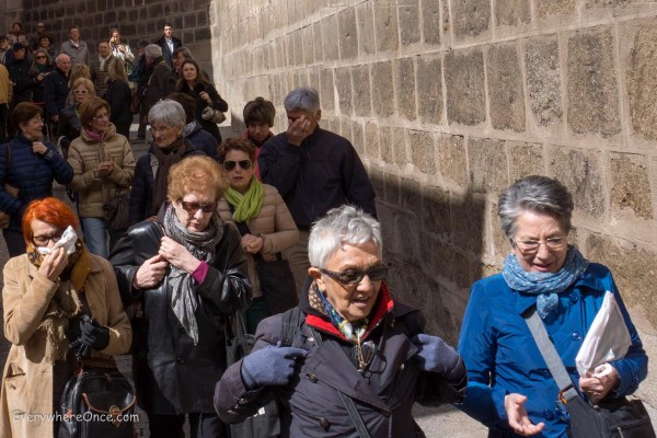 Zombie Hordes or Just a Tour Group