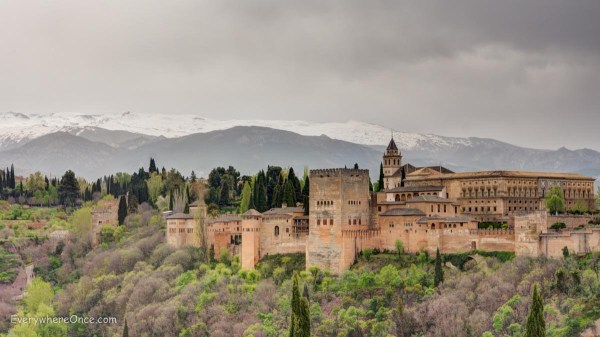 The Alhambra Palace, Granada, Spain