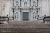 Girona Spain Cathedral Stairs