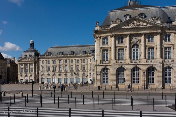 Place de la Bourse in Bordeaux