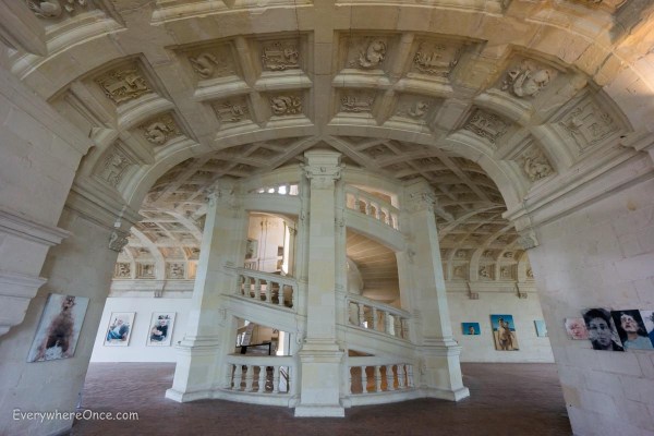 Château de Chambord, Double Helix Staircase