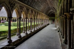 Mont Saint Michel Cloister