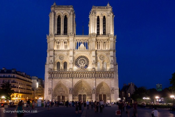 Notre Dame at Night
