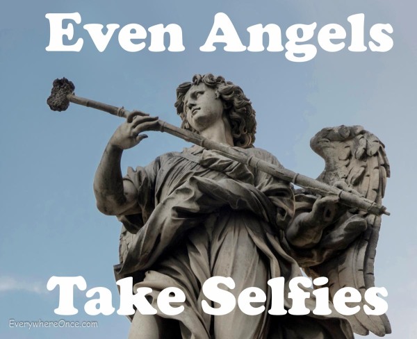 Even Angels Take Selfies