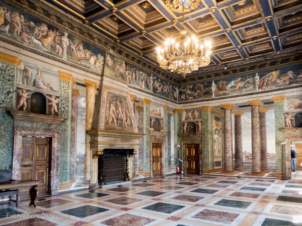 The Hall of Perspectives, Villa Farnesina, Rome