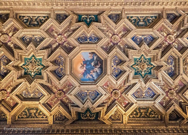 Santa Maria in Trastevere Ceiling, Rome